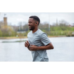 SHOKZ OpenFit Wireless Headphones - Bluetooth for Calls, Music & Sports - Sleek Black Design - Model 0810092675747